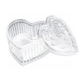 New Secfanya Elegant Embossed Heart-Shaped Pink