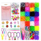 HTVRONT Rubber Band Bracelet Kit - 23 Colors Loom