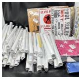 New Huge Lot of Wall Decor, Posters, Tin Signs, &