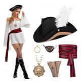 New Halloween Costumes Woman Pirate Costume