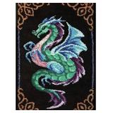 New. Dragon Latch Hook Rug Kits for Adult, DIY