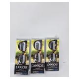 New Lot Of 3 CarbonKlean Peeps Glasses Cleaner -