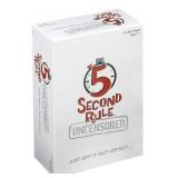 New 5 Second Rule Uncensored - Fun Card Game for