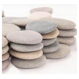 New. About 100 Pcs Painting Rocks, 2.2"-3.5",