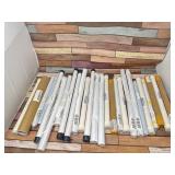 New Large Lot of Unframed Canvas Posters- cars,