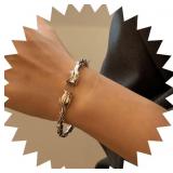 New Aivacai Rose Flower Bangle Bracelet for Women