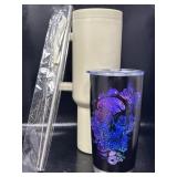 2 PCs Tumbler Lot, Includes 40 oz Tumbler With