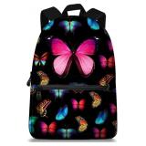 New JeremySport Backpack for Girls,Butterfly