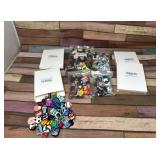 New Large Lot of Shoe Charms- Princess, anime,