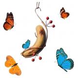 New Hanging Butterfly Banana Feeder,Butterfly