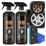 New. 2PCS Brake Bomber Cleaner Powerful Wheel