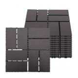 SAILARY Plastic Interlocking Deck Tiles Outdoor