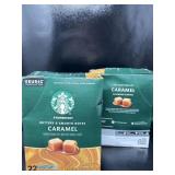 New Lot of 2 Starbucks K-Cup Coffee Pods, Caramel