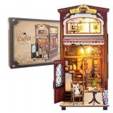 Book Nook Kit Coffee House, DIY Booknooks Kit for