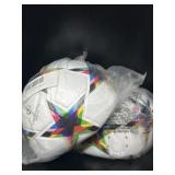 New Lot of 2 Soccer Balls, League Football Soccer