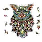 New Owl Animal Shaped Jigsaw Puzzles Adults and