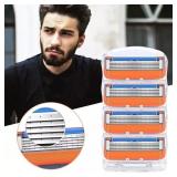 New 12PCS Shaving Razor Blades Refills Compatible