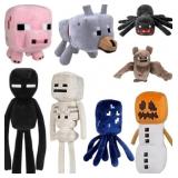 New Minecraft Inspired 8Pack Plushes, Includes