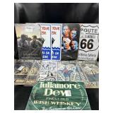 Large Lot of 8 x 12 Inches Tin Signs, Includes
