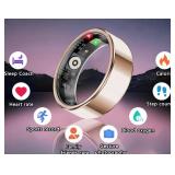 Size 9 Smart Ring for Women Men, Sleep Tracker