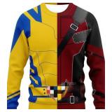 New Size XL Deadpool & Wolverine Adultsï¿½ Hoodie