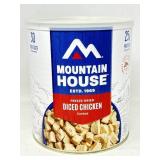 New Mountain House Diced Chicken #10 Can Freeze