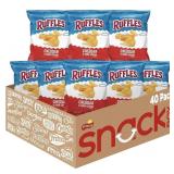 New. Ruffles Potato Chips, Cheddar Sour Cream,