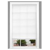 30-in x 64-in White Light Filtering Cordless