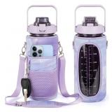 New futaiphy Half Gallon Water Bottle With Sleeve