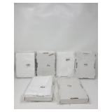 New Lot Of 6 EcoHome Picture Frames Rustic Wood -