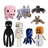 New Minecraft Inspired 8Pack Plushes,
