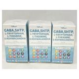 New (3)  DSVI, GABA, 5HTP, L-Tryptophan,