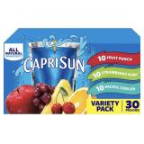 New lot of 2. Capri Sun Fruit Punch, Strawberry
