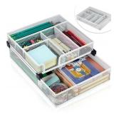 New Banshou Desk Drawer Organiaer Tray,Metal Mesh