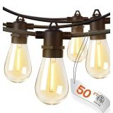 New. addlon 50FT LED Outdoor String Lights with