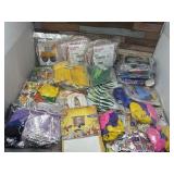 New Large Lot of Party Supplies- Little Mermaid,