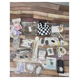 Lot of accessories- keychains, turquoise stone