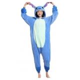 New Unisex Adult Stitch Onesie Pajamas, Mens