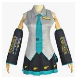New Burn paper Pots Womens miku Cosplay Costume