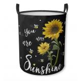 Sunflower Design 16.5In Printed Dirty Clothes