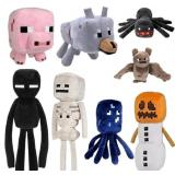 New Minecraft Inspired 8Pack Plushes, Includes