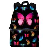 New JeremySport Backpack for Girls,Butterfly
