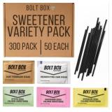 New 300 total, 50 each Bolt Box Sugar & Sugar