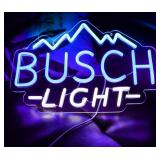 Busch Light Neon Sign Busch Beer Neon Sign, New