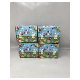 Easter Eggs Toys- 4 Pack Music Light-Up Spinning