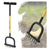 New Lawn Aerator Coring Tool with Soil Core