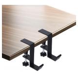 New 2Pcs L-Shaped Purse Hook for Table,