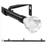 New Size 30-120 Inches Curtain Rod with Treatment