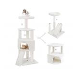 45in Cat Tree Tower with Big Condo for Indoor