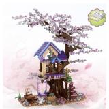 New Sakura Tree House Construction Building